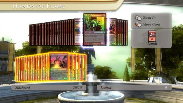скриншот Magic: The Gathering - Duels of the Planeswalkers Hands of Flame Foil DLC 0