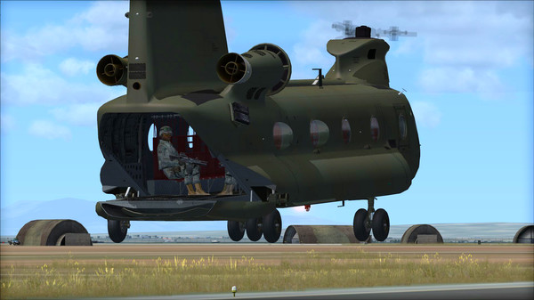 скриншот FSX Steam Edition: Boeing-Vertol CH-47D Chinook  Add-On 2