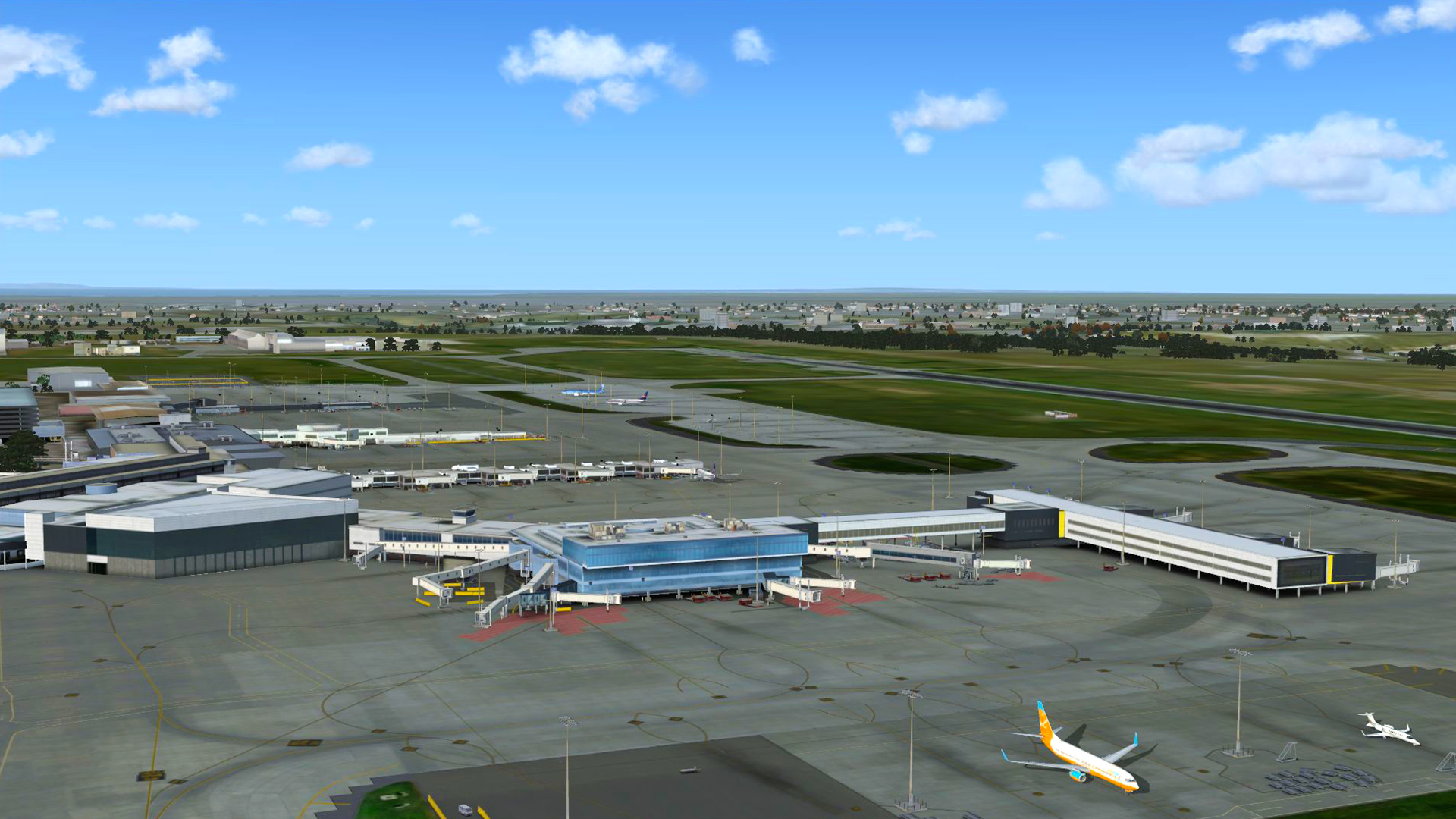 Fsx Steam Edition Ymml Melbourne International Airport Add On Ve Sluzbe Steam