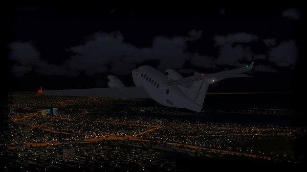 скриншот FSX Steam Edition: Night Environment: New York Add-On 5
