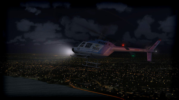 скриншот FSX Steam Edition: Night Environment: New York Add-On 4