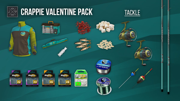 скриншот Fishing Planet: Crappie Valentine Pack 1