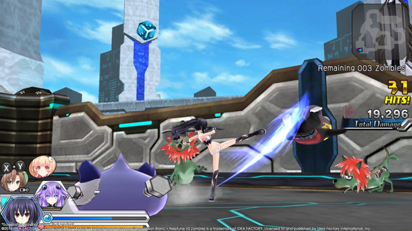 Скриншоты MegaTagmension Blanc + Neptune VS Zombies 11