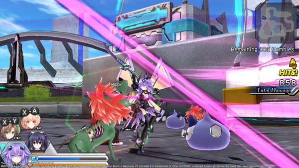 Скриншоты MegaTagmension Blanc + Neptune VS Zombies 5