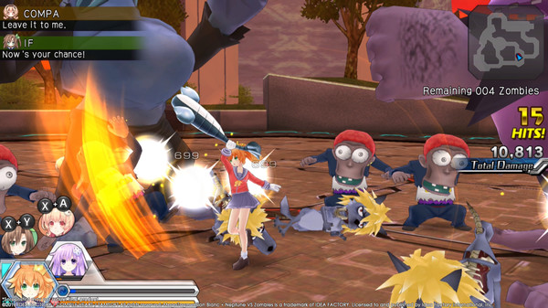 Скриншоты MegaTagmension Blanc + Neptune VS Zombies 7