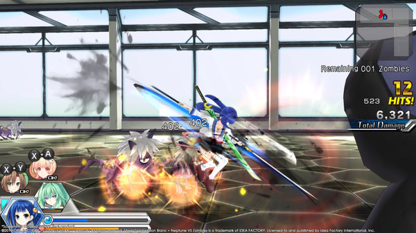 Скриншоты MegaTagmension Blanc + Neptune VS Zombies 15