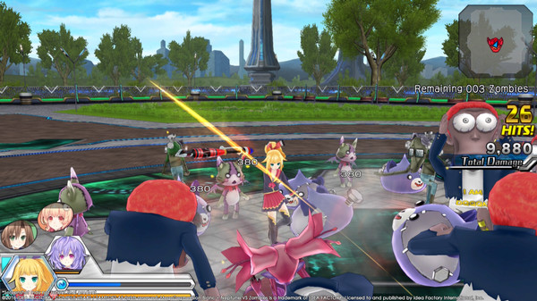 Скриншоты MegaTagmension Blanc + Neptune VS Zombies 16
