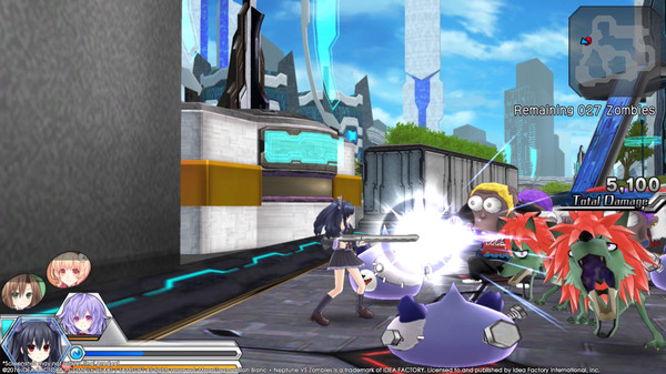 Скриншоты MegaTagmension Blanc + Neptune VS Zombies 4