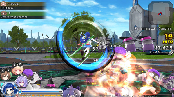 Скриншоты MegaTagmension Blanc + Neptune VS Zombies 8