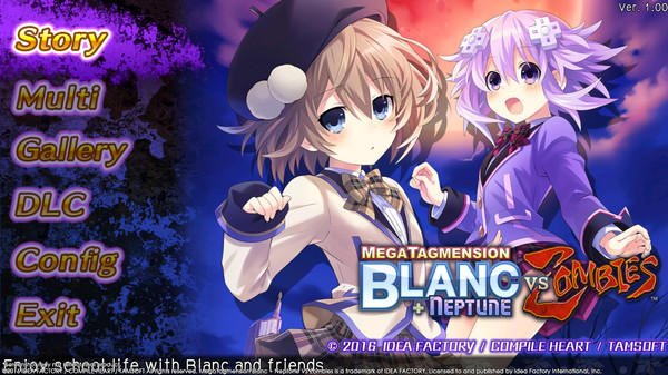 скриншот MegaTagmension Blanc + Neptune VS Zombies 1