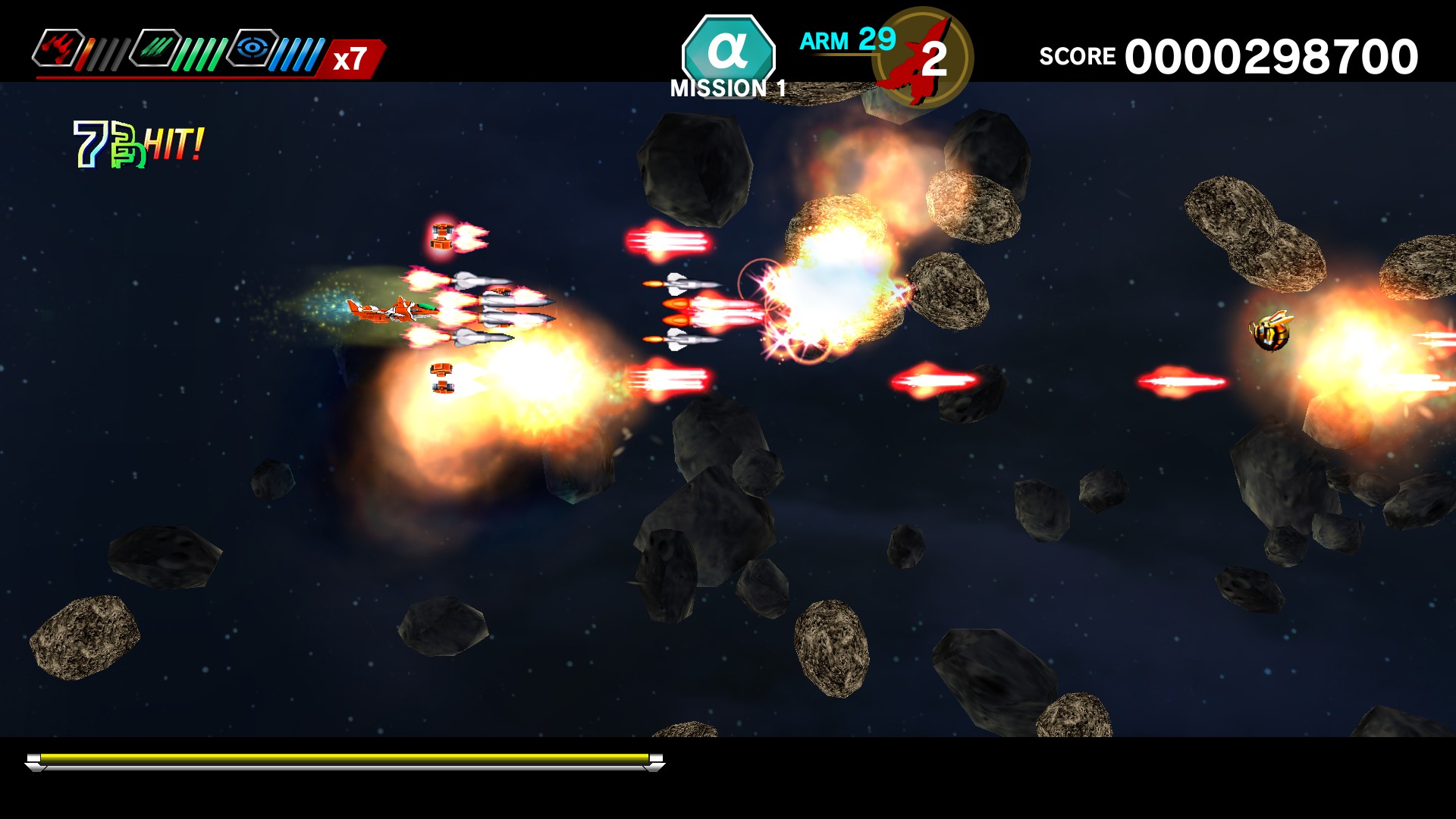 DARIUSBURST Chronicle Saviours - DoDonPachi Resurrection screenshot screenshot 1