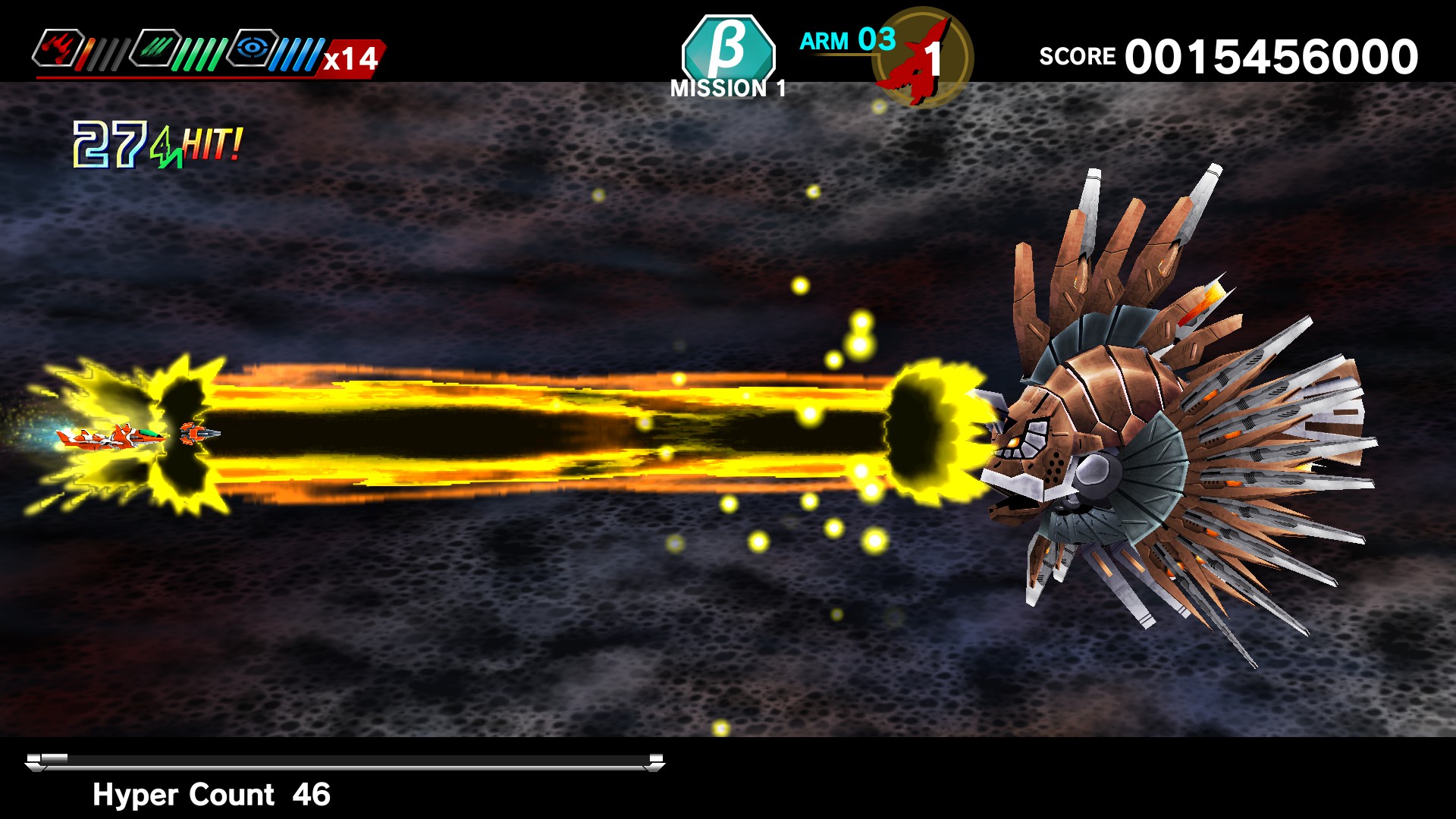 DARIUSBURST Chronicle Saviours - DoDonPachi Resurrection screenshot thumbnail screenshot 4