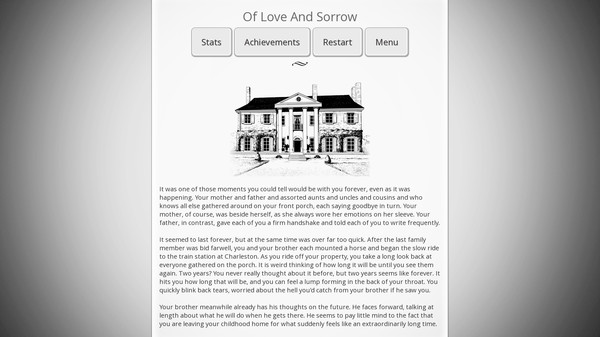 скриншот Of Love And Sorrow 1