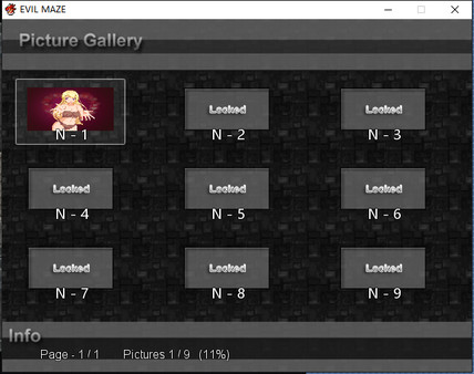 скриншот Evil Maze Game Gallery DLC 1