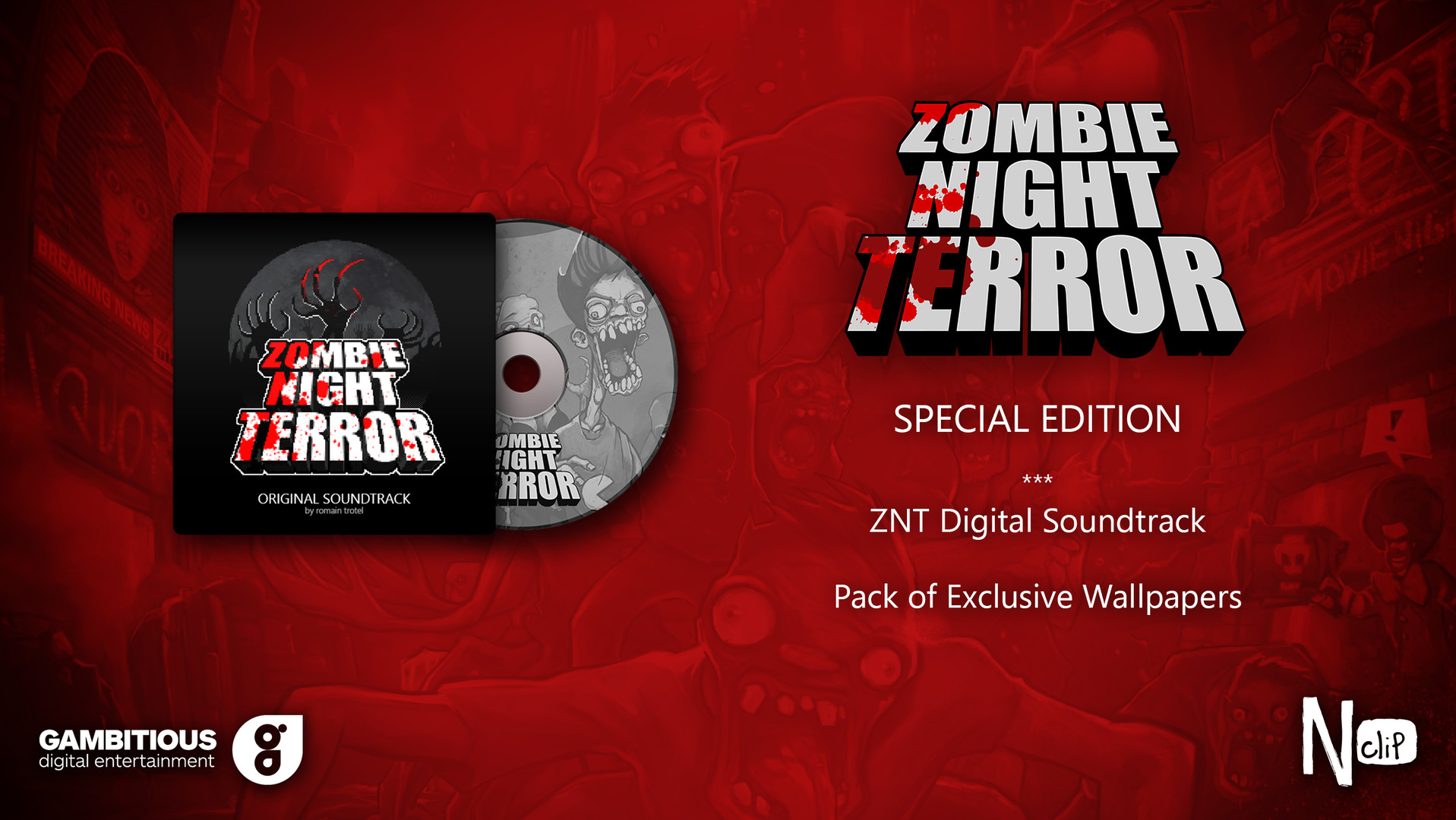 Zombie soundtrack. Игра для Switch Zombie Night Terror (русская версия). Zombie Night Terror Deluxe Edition обложка. Игра Nintendo Zombie Night Terror - Deluxe Edition.
