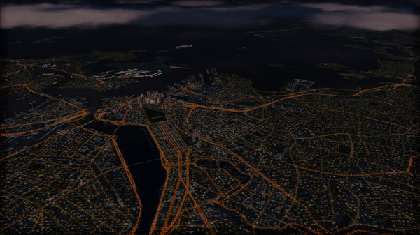 скриншот FSX Steam Edition: Night Environment: Massachusetts Add-On 1