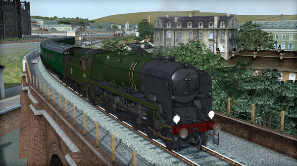 скриншот Train Simulator: Rebuilt Bulleid Light Pacific Steam Loco Add-On 3