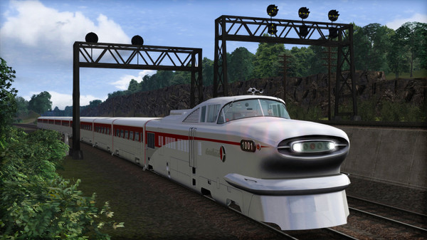 KHAiHOM.com - Train Simulator: Aerotrain Streamlined Train Add-On