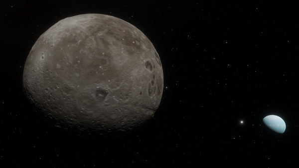 скриншот SpaceEngine - Uranus System HD 5