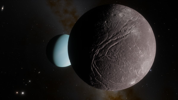 скриншот SpaceEngine - Uranus System HD 2