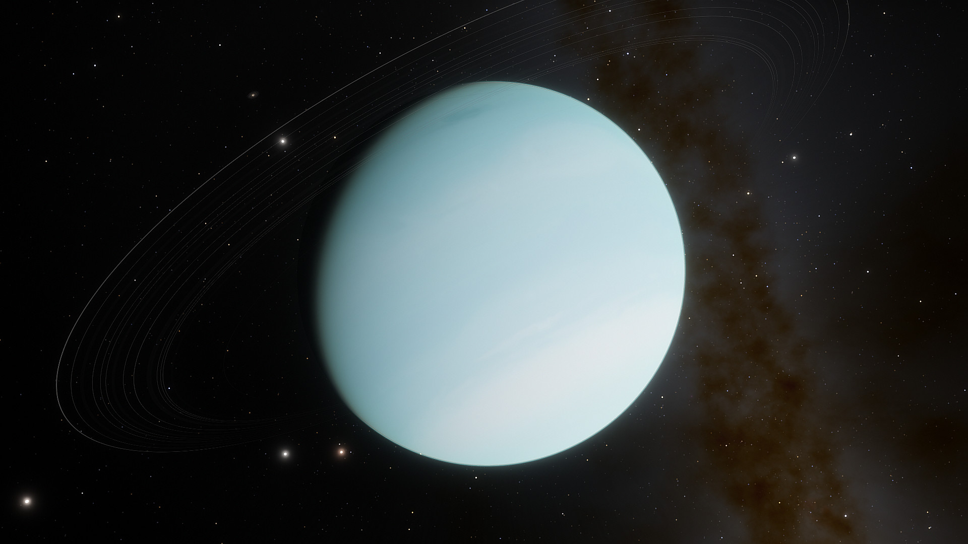 SpaceEngine - Uranus System HD Featured Screenshot #1