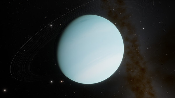 скриншот SpaceEngine - Uranus System HD 0