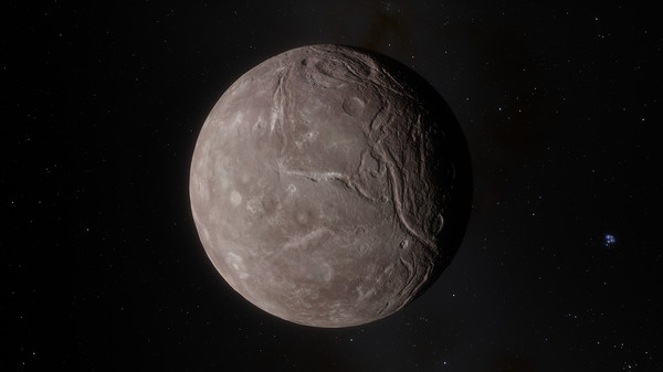 скриншот SpaceEngine - Uranus System HD 4