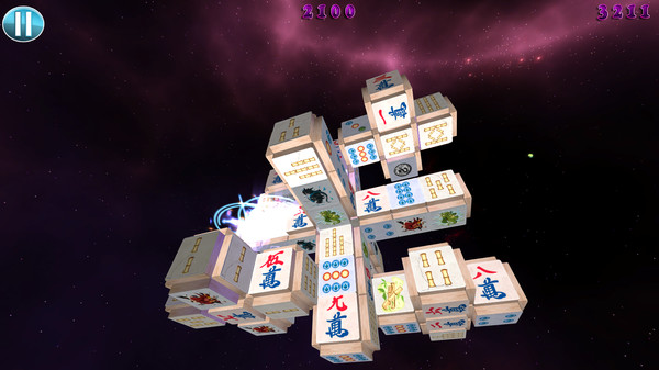 Mahjong Deluxe 2: Astral Planes capture d'écran