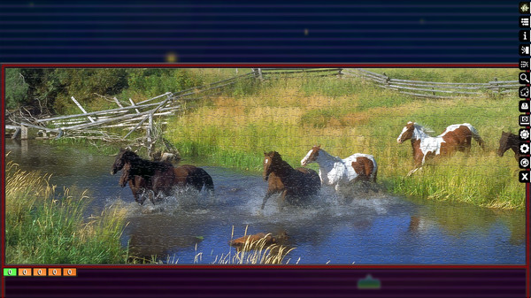 Jigsaw Puzzle Pack - Pixel Puzzles Ultimate: Horses