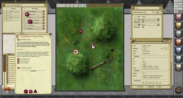 скриншот Fantasy Grounds - A05: Winter Flower (PFRPG) 1