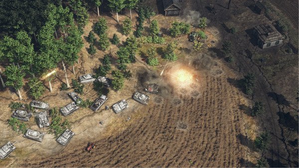 скриншот Sudden Strike 4 - Battle of Kursk 2