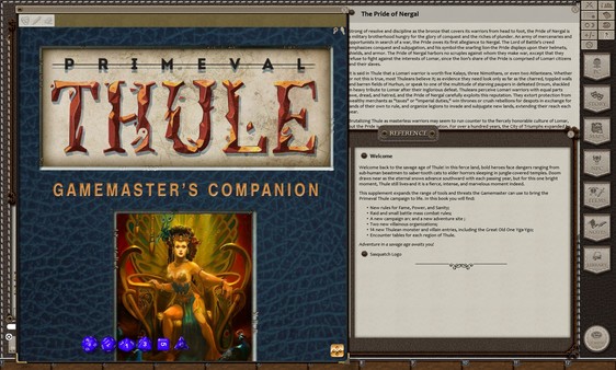 скриншот Fantasy Grounds - Primeval Thule: Gamemaster's Companion (5E) 3