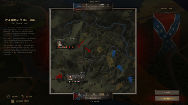 скриншот Ultimate General: Civil War 3