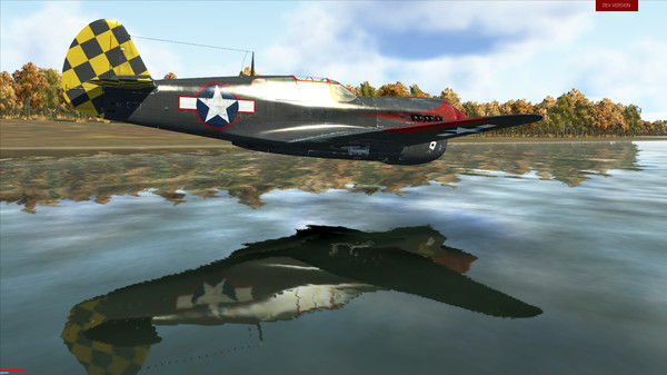 скриншот IL-2 Sturmovik: P-40E-1 Collector's Plane 5