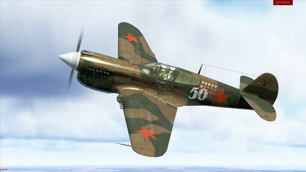 скриншот IL-2 Sturmovik: P-40E-1 Collector's Plane 3