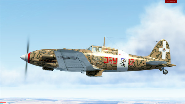 скриншот IL-2 Sturmovik: MC.202 Series VIII Collector's Plane 2