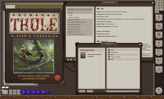 скриншот Fantasy Grounds - Primeval Thule: Player's Companion (5E) 3