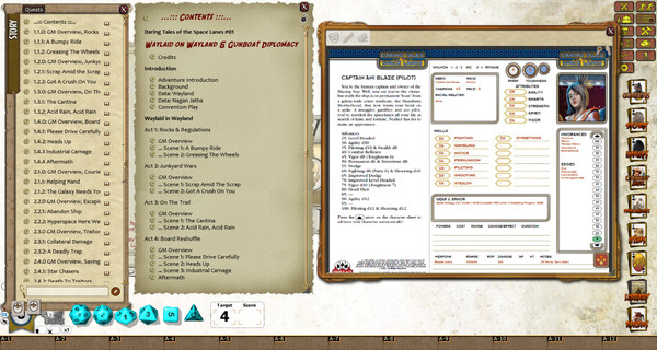 скриншот Fantasy Grounds - Waylaid on Wayland & Gunboat Diplomacy 1
