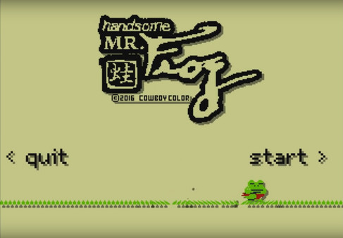 Screenshot of Handsome Mr. Frog