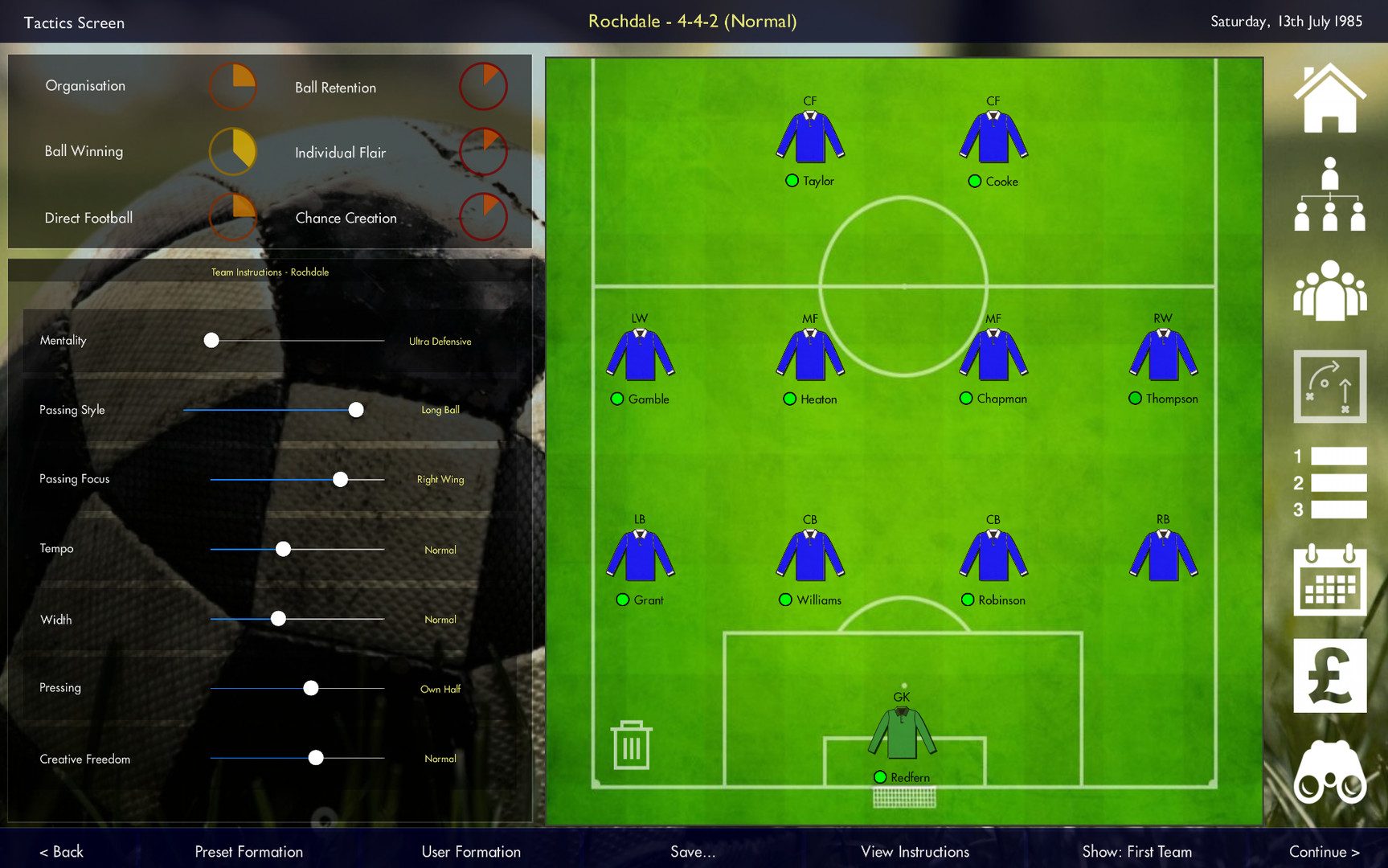 Retro football boss mac os 11