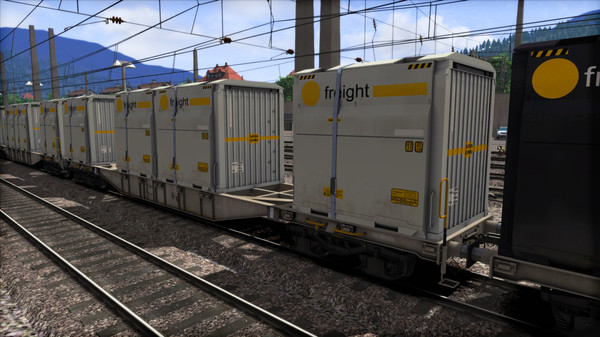 скриншот TS Marketplace: ÖBB Sgns Container Wagon Pack 1