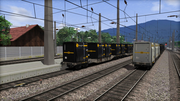 скриншот TS Marketplace: ÖBB Sgns Container Wagon Pack 4