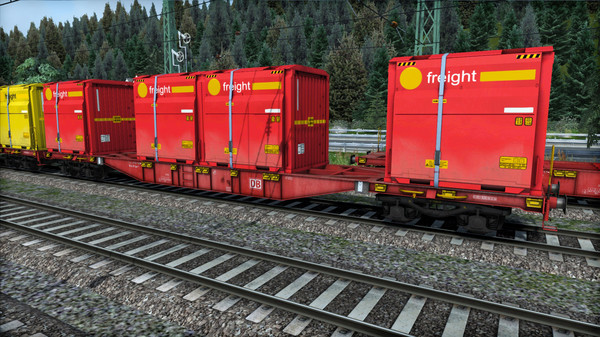 скриншот TS Marketplace: DB Sgns Container Wagon Pack 4