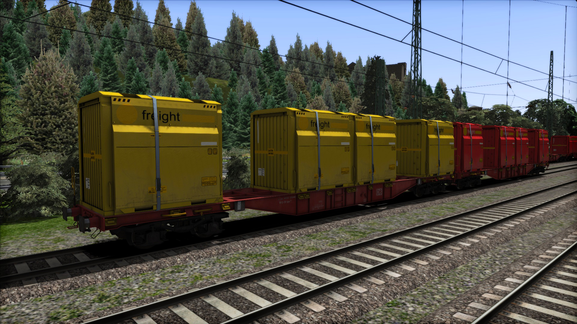 TS Marketplace: DB Sgns Container Wagon Pack Featured Screenshot #1