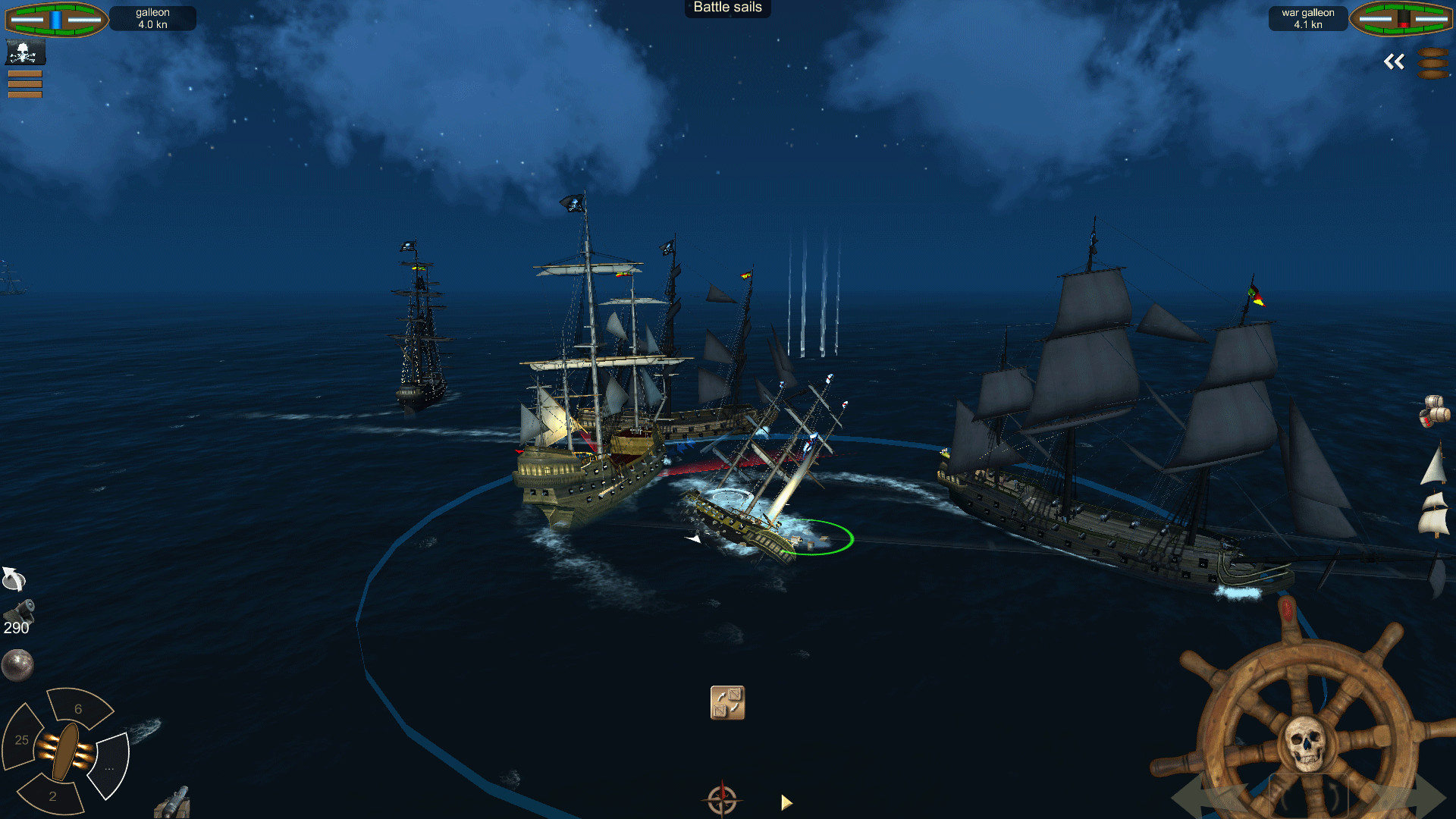 the pirate caribbean hunt when do port attacks start happening