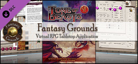 Fantasy Grounds - 5E: Tome of Beasts banner image