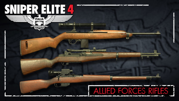 KHAiHOM.com - Sniper Elite 4 - Allied Forces Rifle Pack