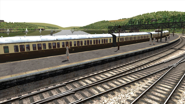 скриншот TS Marketplace: GWR High Waist Collett Coaches Pack 01 Add-On 1