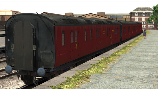 скриншот TS Marketplace: GWR High Waist Collett Coaches Pack 03 Add-On 1