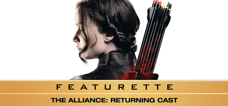 The Hunger Games: Catching Fire: The Alliance: Returning Cast banner